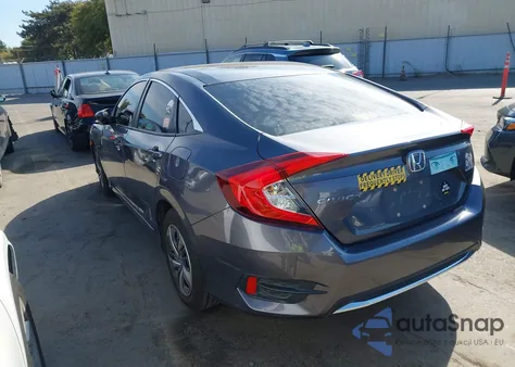 2020 Honda Civic Lx from USA, damaged, VIN 2HGFC2F65LH587659